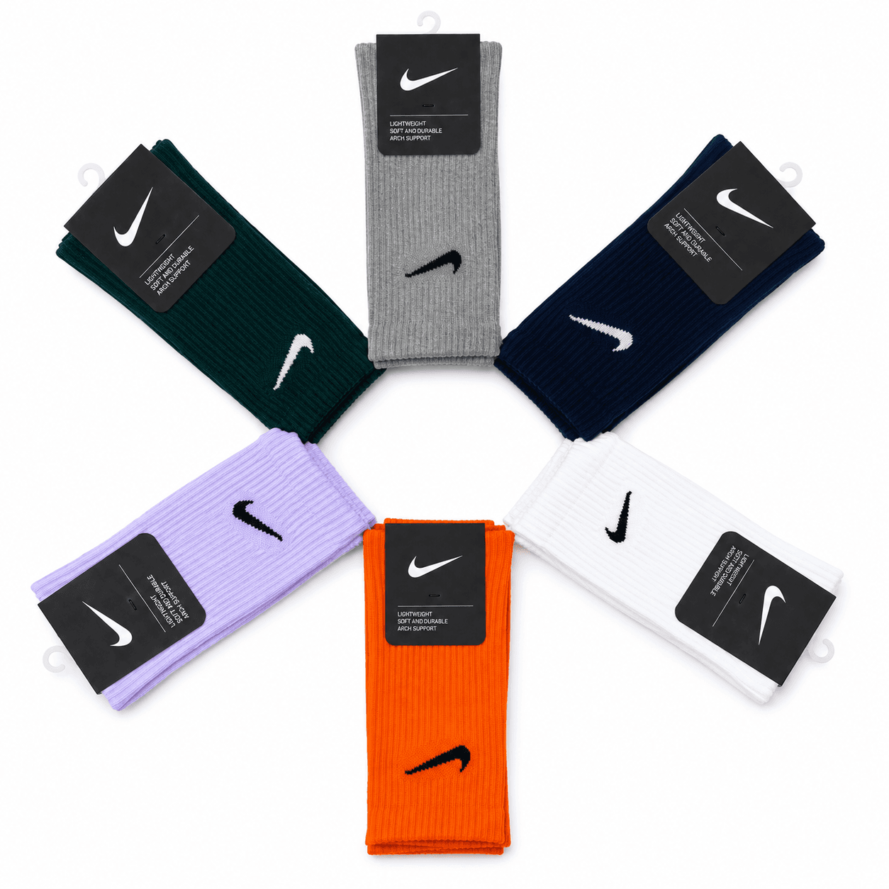 جوراب اسپرت| ورزشی|پیاده روی ساقدار نایکی Nike فری سایز