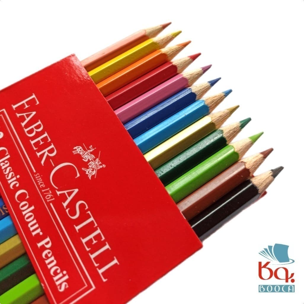 مداد رنگی فابر کاستل 12 عددی Faber-Castell-قیمت پلکانی — تصویر ۴
