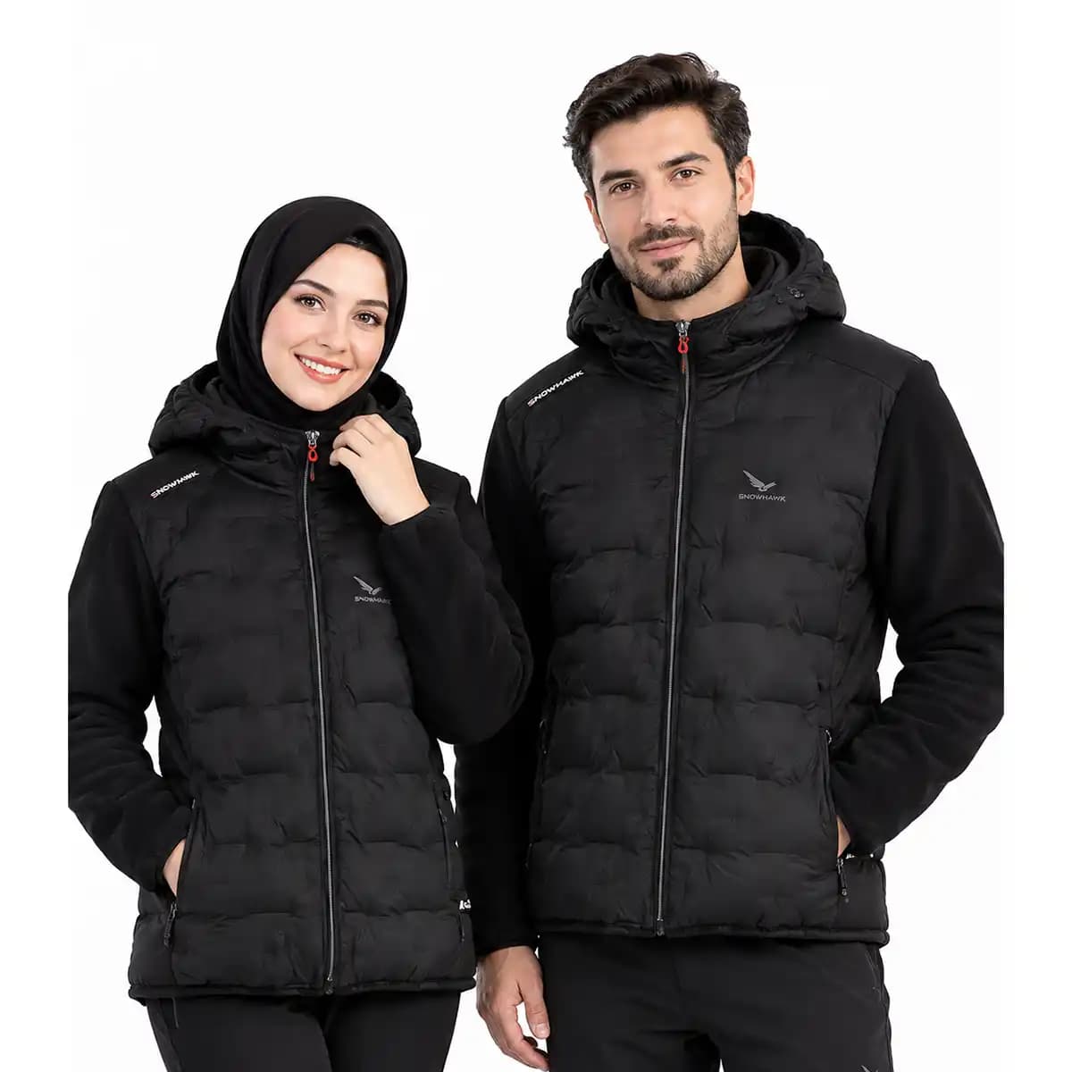 کاپشن تک پوش پر لایت و آستین پلار اسنوهاک 68582 | Snowhawk 68582 — تصویر ۳