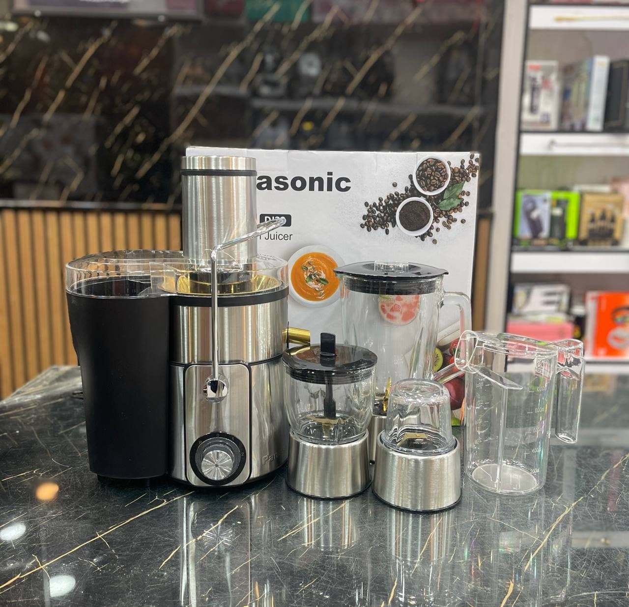 آب میوه گیری 4 کاره Panasonic 💥