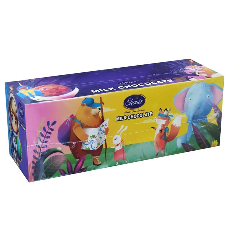 شکلات مینی تابلت شیری شونیز بسته 30 عددی