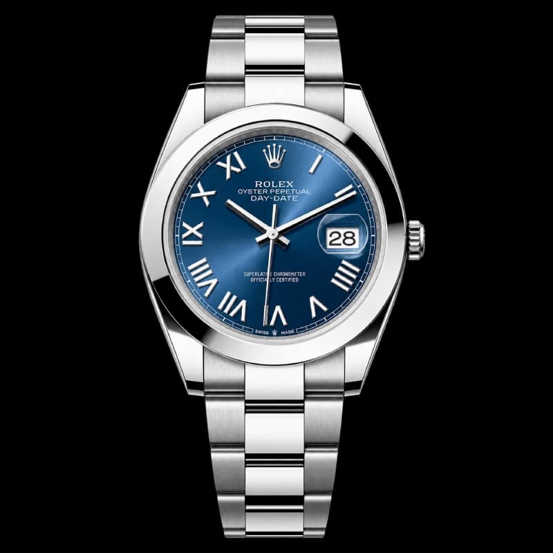 رولکس Datejust 41 آبی Azzurro رومی | رفرنس M126300-0017