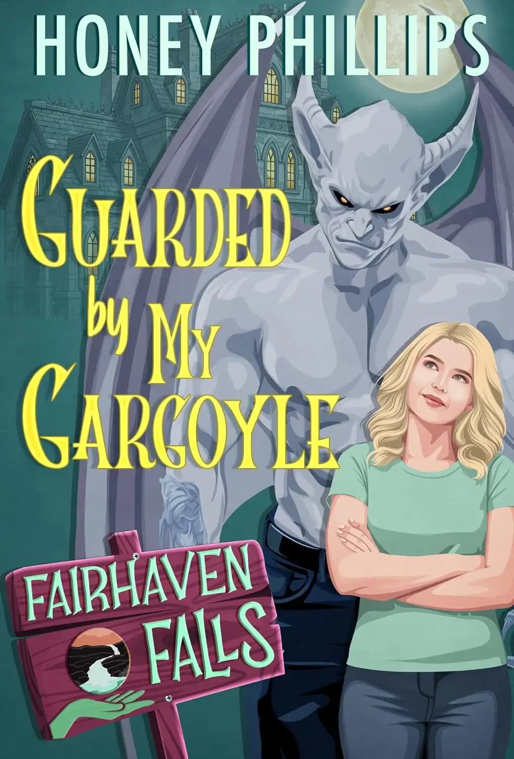 کتاب محافظت‌شده توسط گارگویل من (Guarded by My Gargoyle) نسخه انگلیسی PDF | هانی فیلیپس