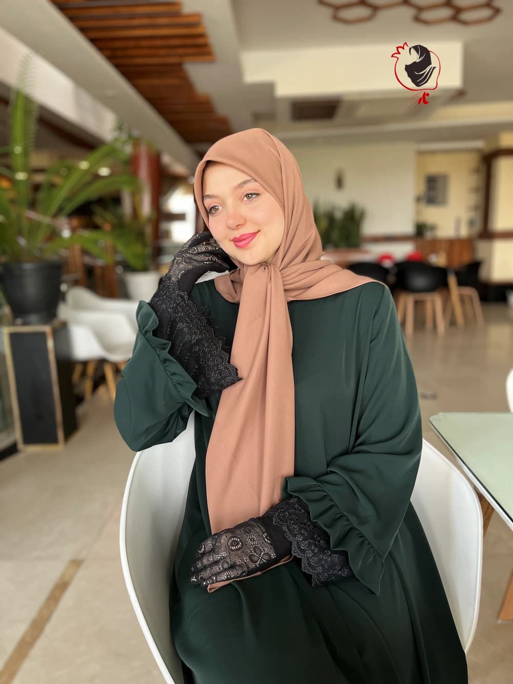عبا شهرزاد سبز — تصویر ۲