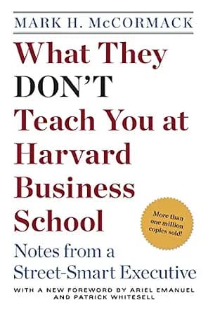 و دانلود نسخه کامل کتاب زبان اصلی What They Don’t Teach You at Harvard Business School: Notes from a Street-smart Executive | دانلود کتاب خارجی