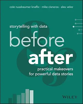 و دانلود نسخه کامل کتاب زبان اصلی Storytelling with Data: Before and After – Practical Makeovers for Powerful Data Stories | دانلود کتاب خارجی
