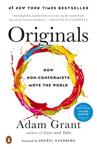 و دانلود نسخه کامل کتاب زبان اصلی Originals: How Non-Conformists Move the World Kindle Edition | دانلود کتاب خارجی