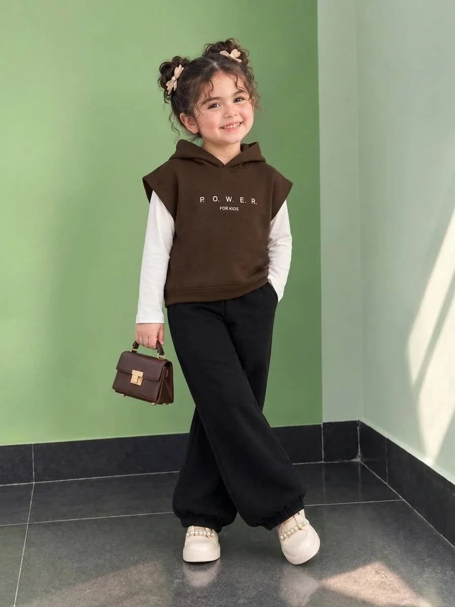 وست کلاه دار بچگانه پاور کد 5650 — تصویر ۸