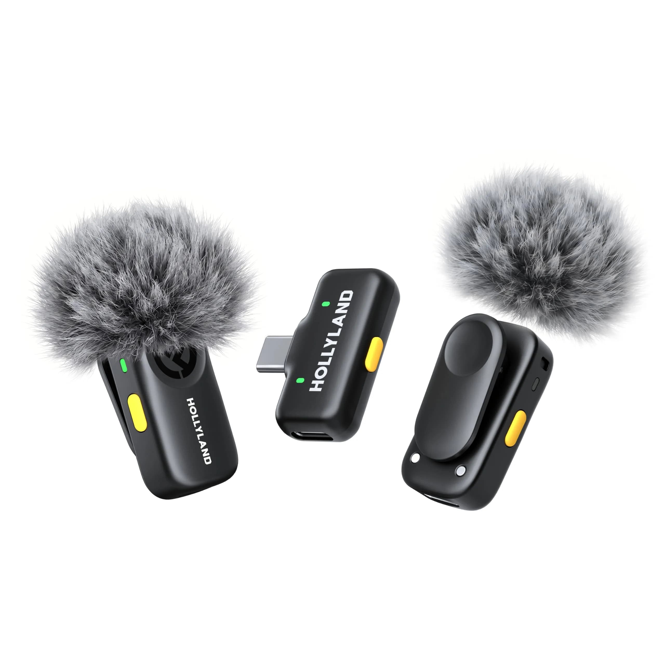 میکروفون یقهای هالی لند Hollyland Lark A2 Mini Duo Wireless Microphone
