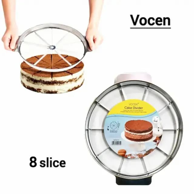 مقسم کیک 8 تکه استیل vocen