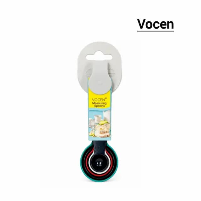 پیمانه قاشقی پلاستیکی 5تایی vocen