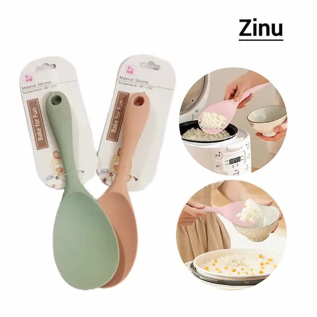 قاشق تمام سیلیکون zinu