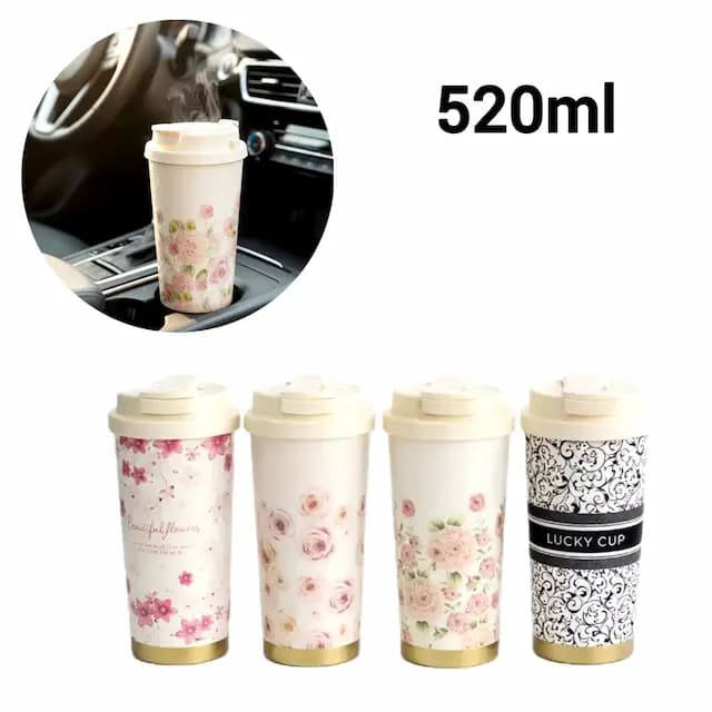 تراول ماگ گل دار 520 میل