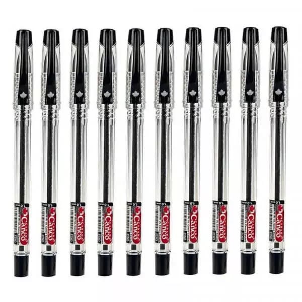 خودکار مشکی بسته 10 عددی کنکو مدل فینو کد M9185