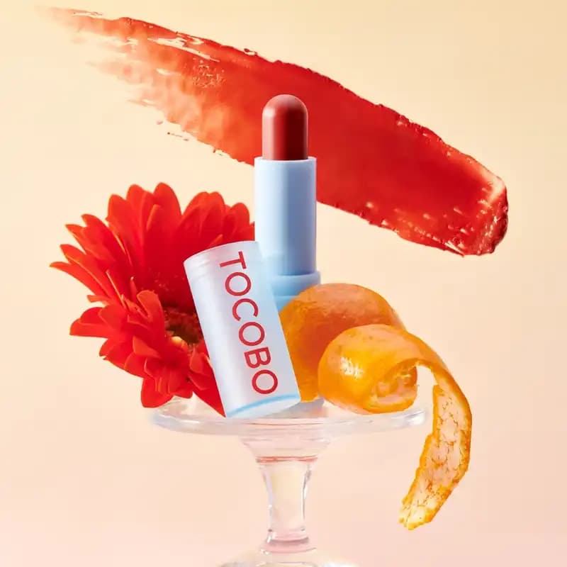 بالم لب براق توکوبو 013-TANGERINE RED — تصویر ۲