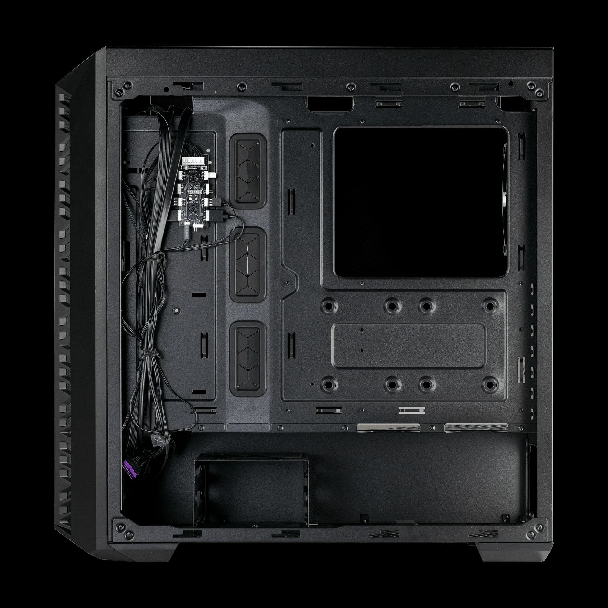 کیس کولر مستر مدل MasterBox 520 Glass Black — تصویر ۲