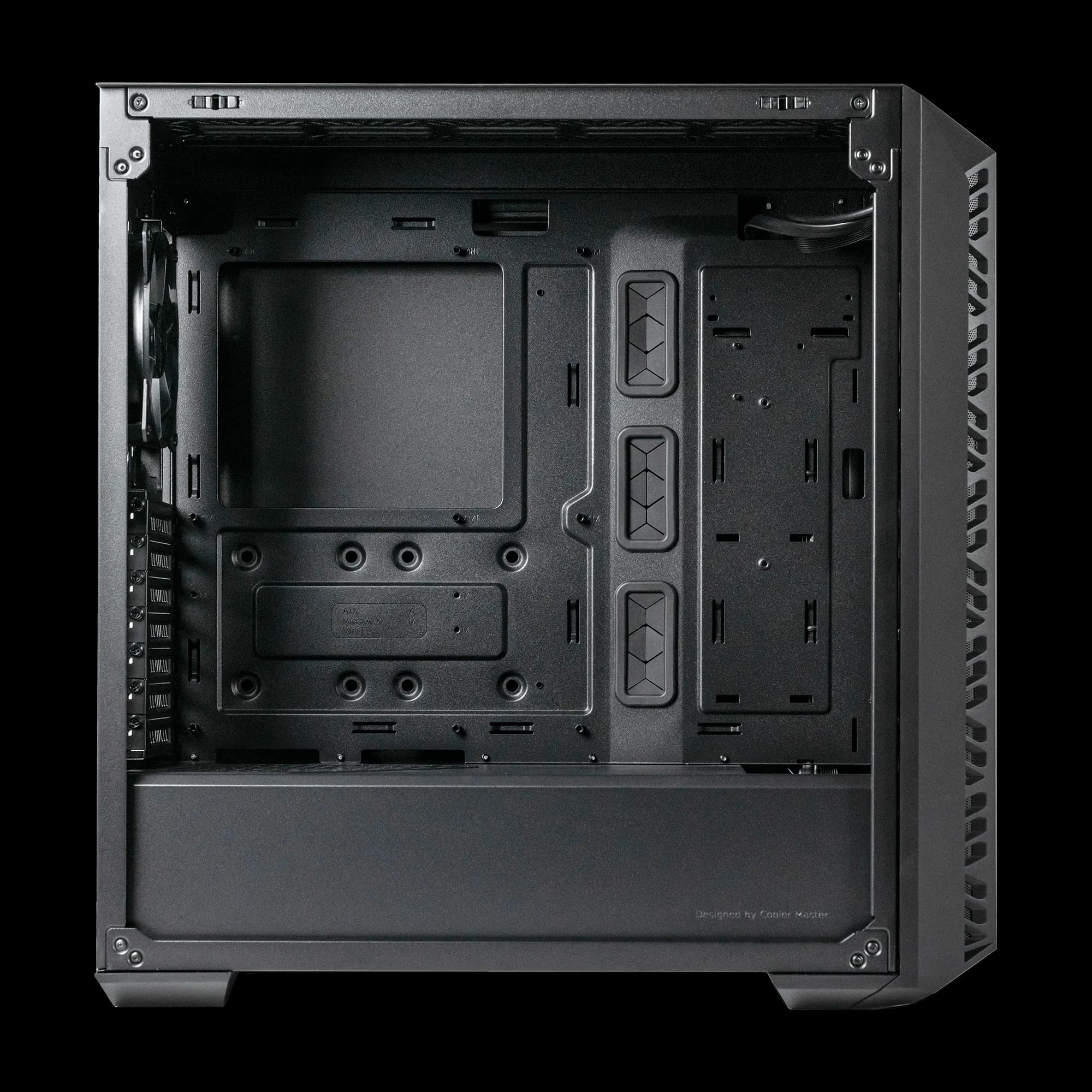 کیس کولر مستر مدل MasterBox 520 Glass Black — تصویر ۳