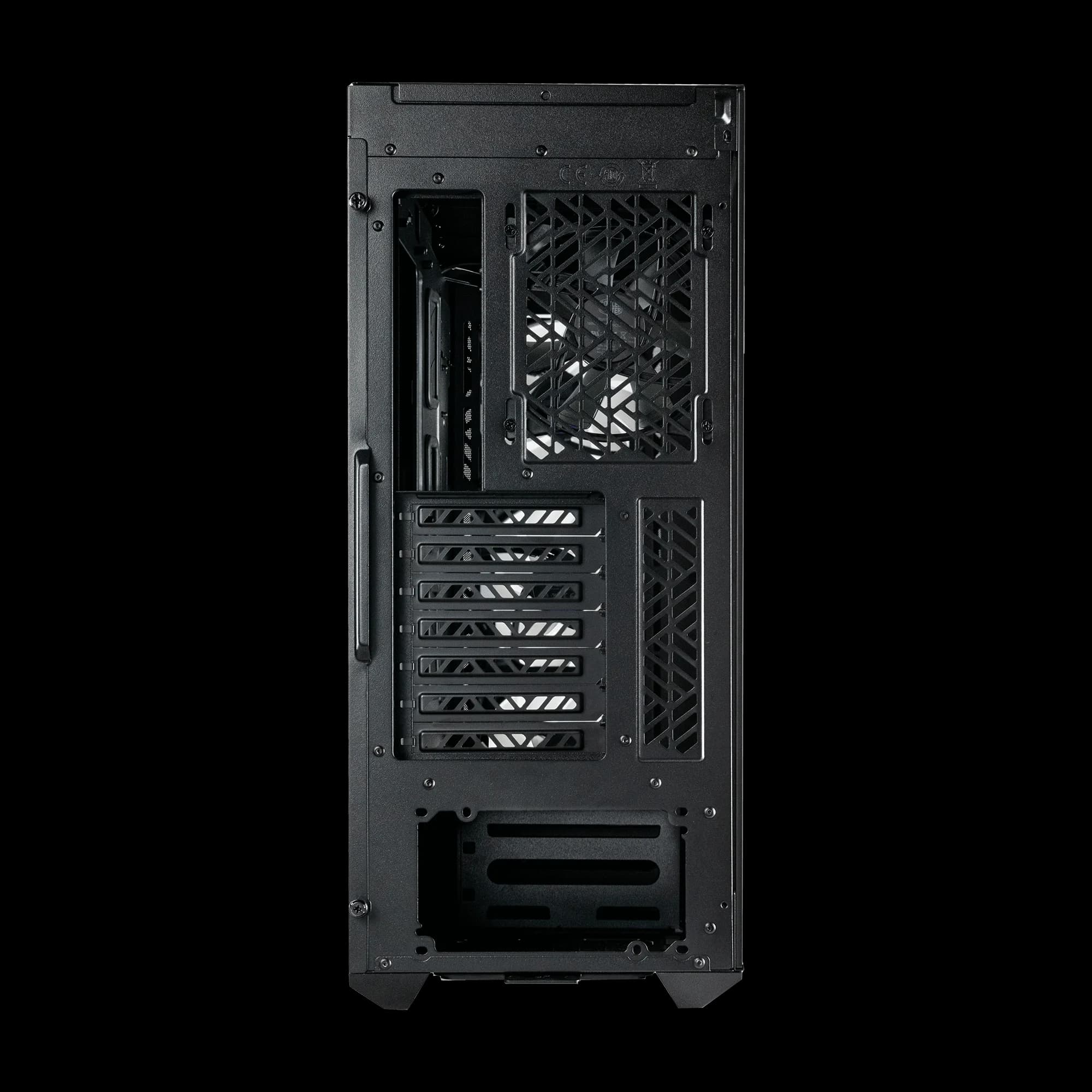 کیس کولر مستر مدل MasterBox 520 Glass Black — تصویر ۵