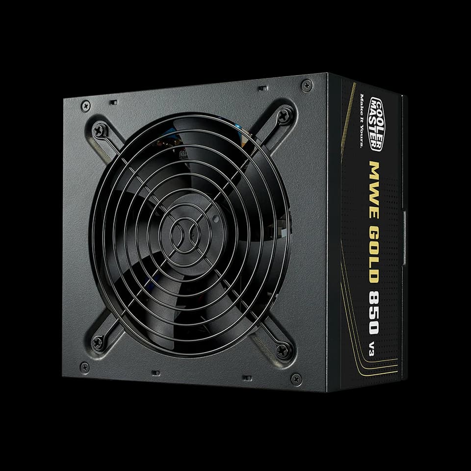 پاور غیر ماژولار کولرمستر مدل MWE 850W Gold V3 ATX 3.1