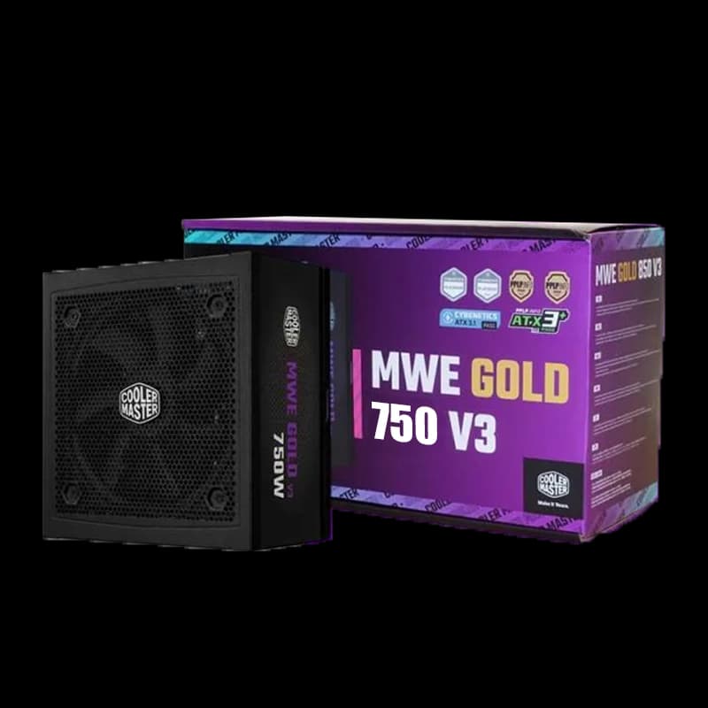 پاور ماژولار کولرمستر مدل MWE Gold 750W V3 ATX 3.1