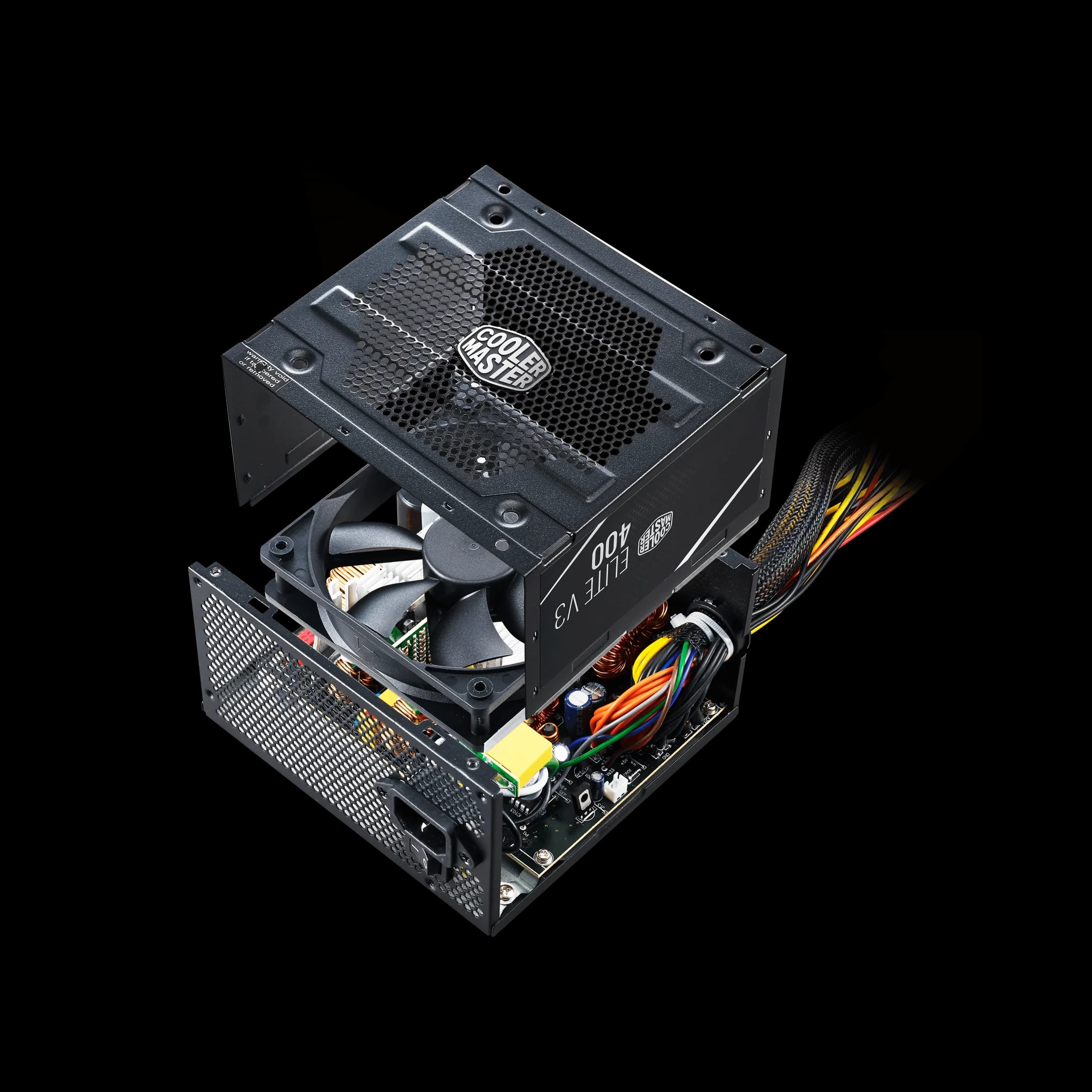 پاور غیر ماژولار کولرمستر مدل Elite V3 400W — تصویر ۳