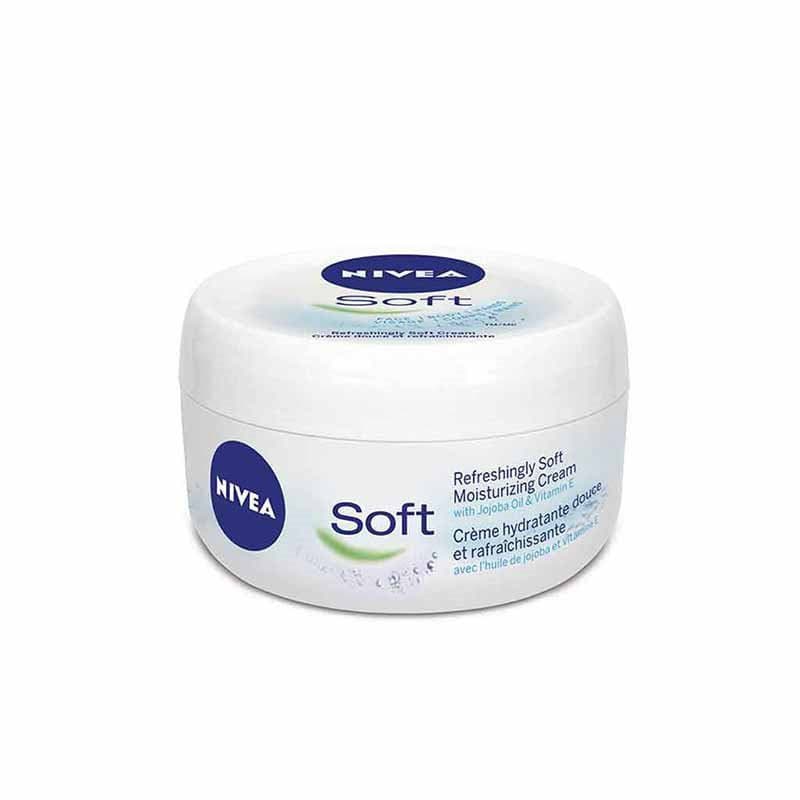 کرم مرطوب کننده دست، صورت و بدن نیوآ مدل Soft (سافت) حجم ۱۰۰ میل