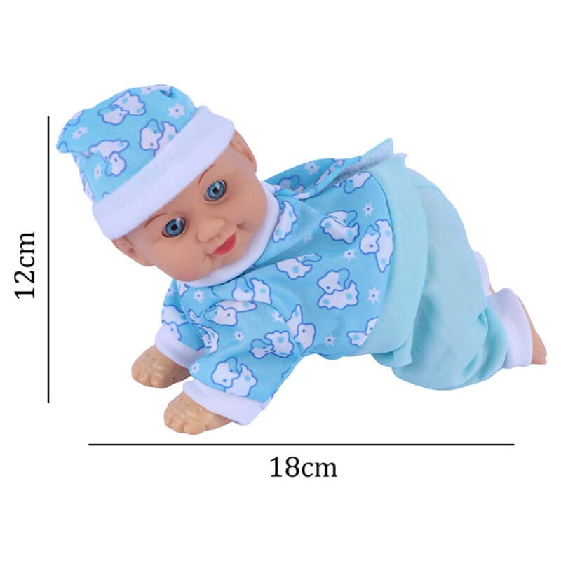 عروسک چهار دست و پا Jin Jian Clever Babys NO.3327 کد 301041 — تصویر ۶