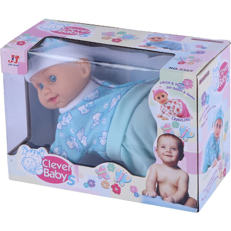 عروسک چهار دست و پا Jin Jian Clever Babys NO.3327 کد 301041 — تصویر ۲