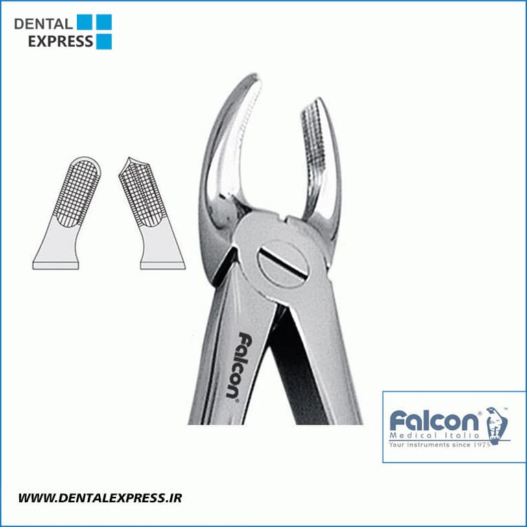 فورسپس ساده Falcon-مولر بالا راست