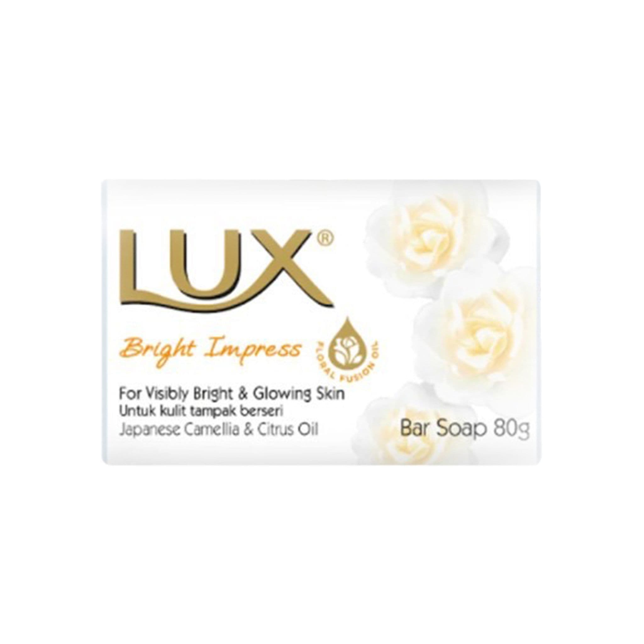 صابون لوکس Lux مدل Bright Impress وزن ۸۰ گرم