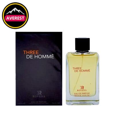 ادکلن روونا تری د هوم رایحه تق هرمس three de homme کد 117