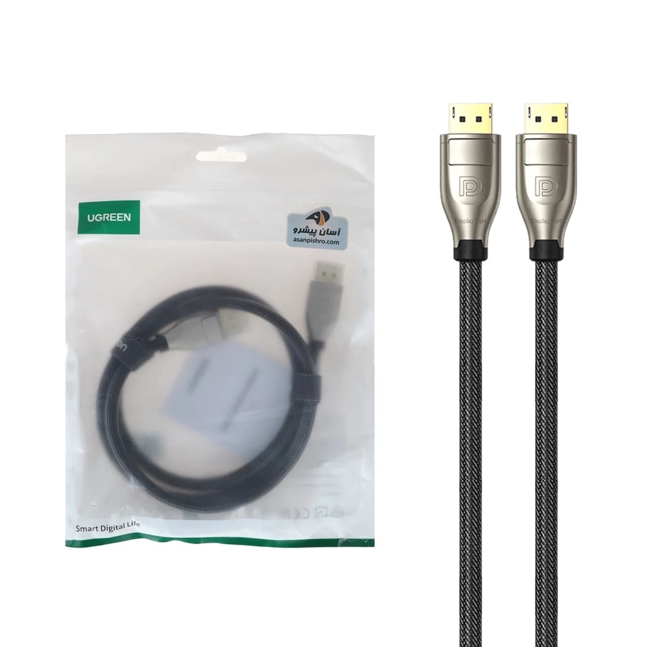 کابل یک متری UGREEN DP مدل DP112-60842