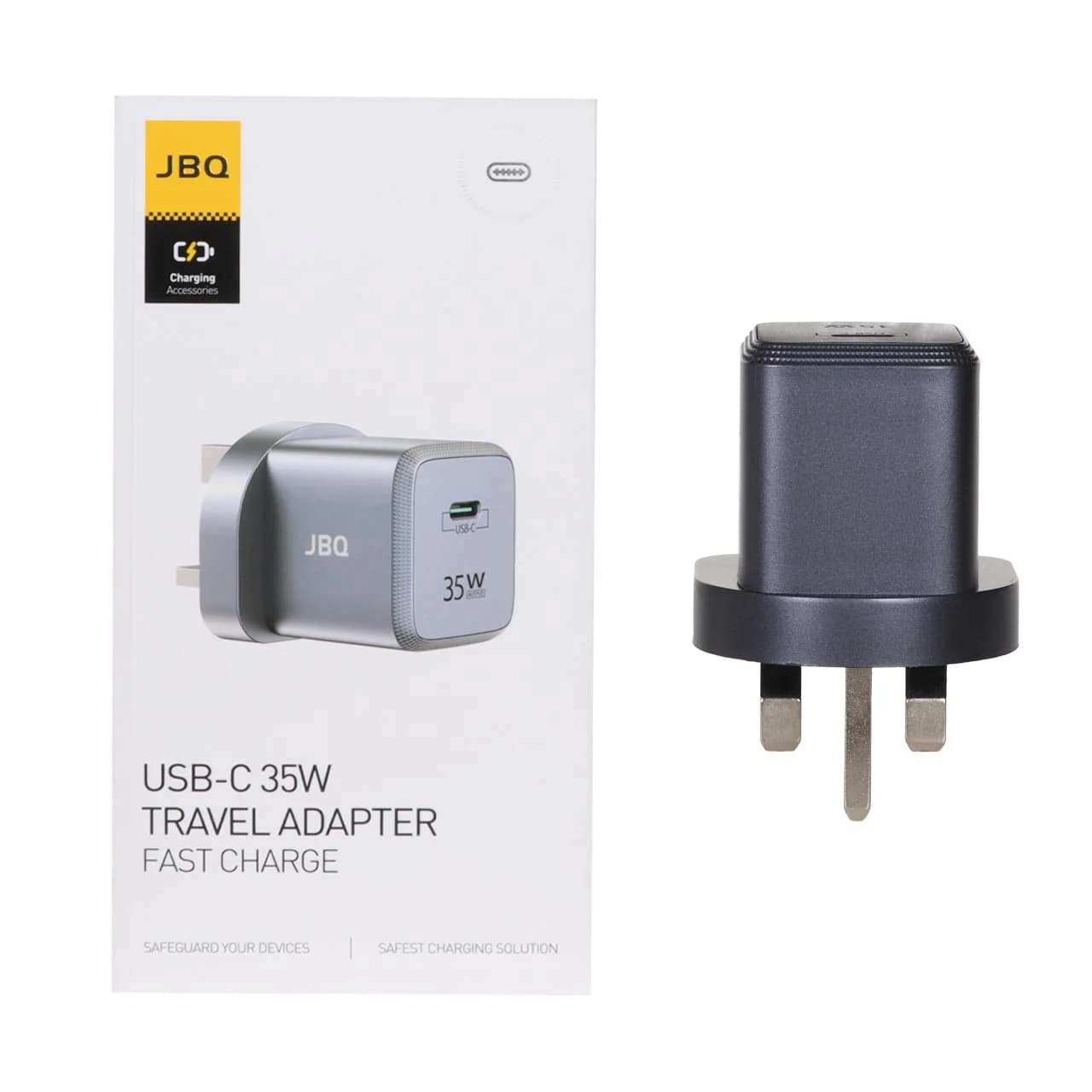 شارژر دیواری فست و PD تک پورت JBQ مدل WC-611G 35W
