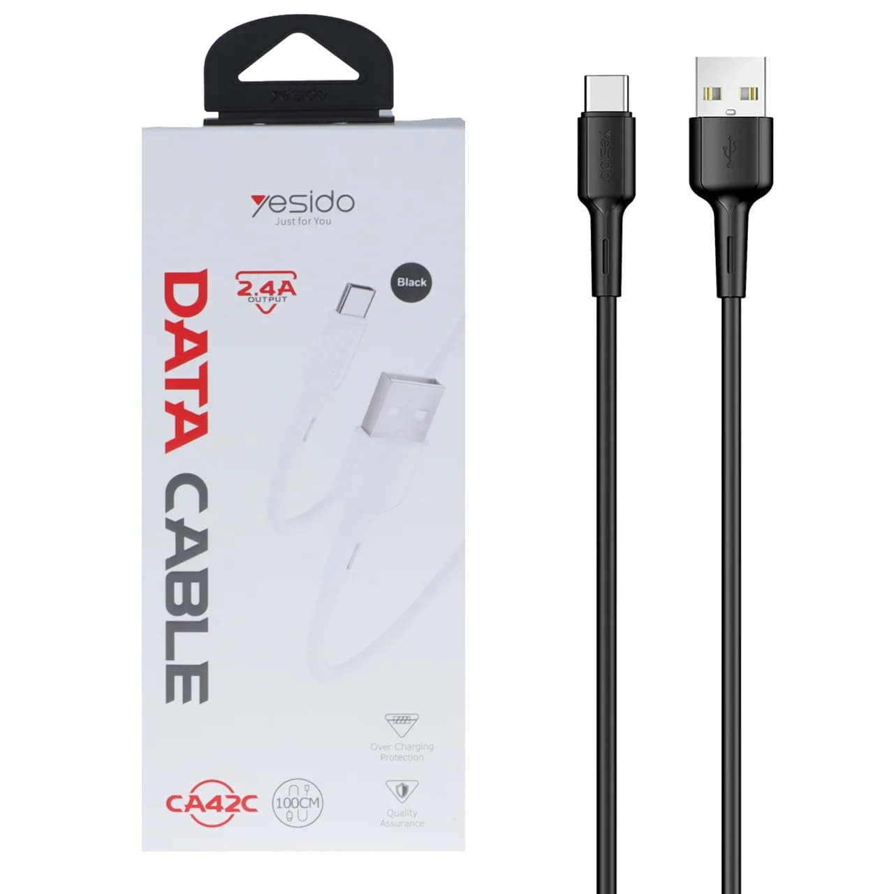 کابل شارژ فست Yesido Type-C مدل CA42C