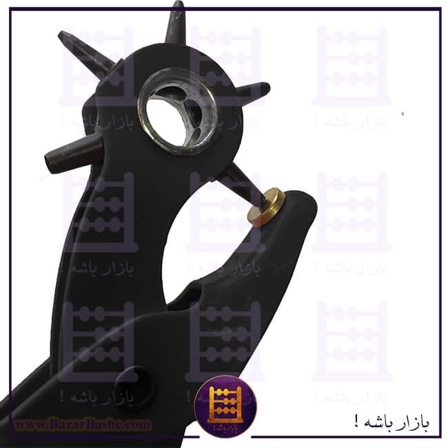 انبر پانچ و سوراخ کن چرم کد XINWEI همراه یک سری یدکی — تصویر ۲