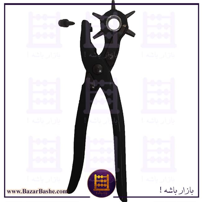انبر پانچ و سوراخ کن چرم کد XINWEI همراه یک سری یدکی