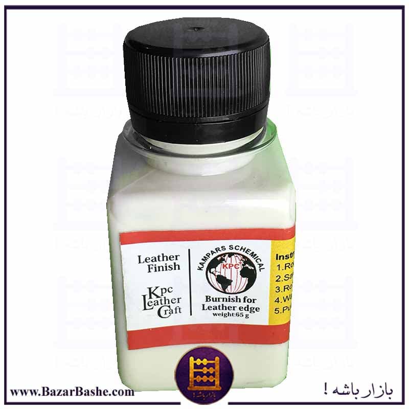 بارنیش یا توکونول پرداخت لبه چرم برند KPC — تصویر ۵