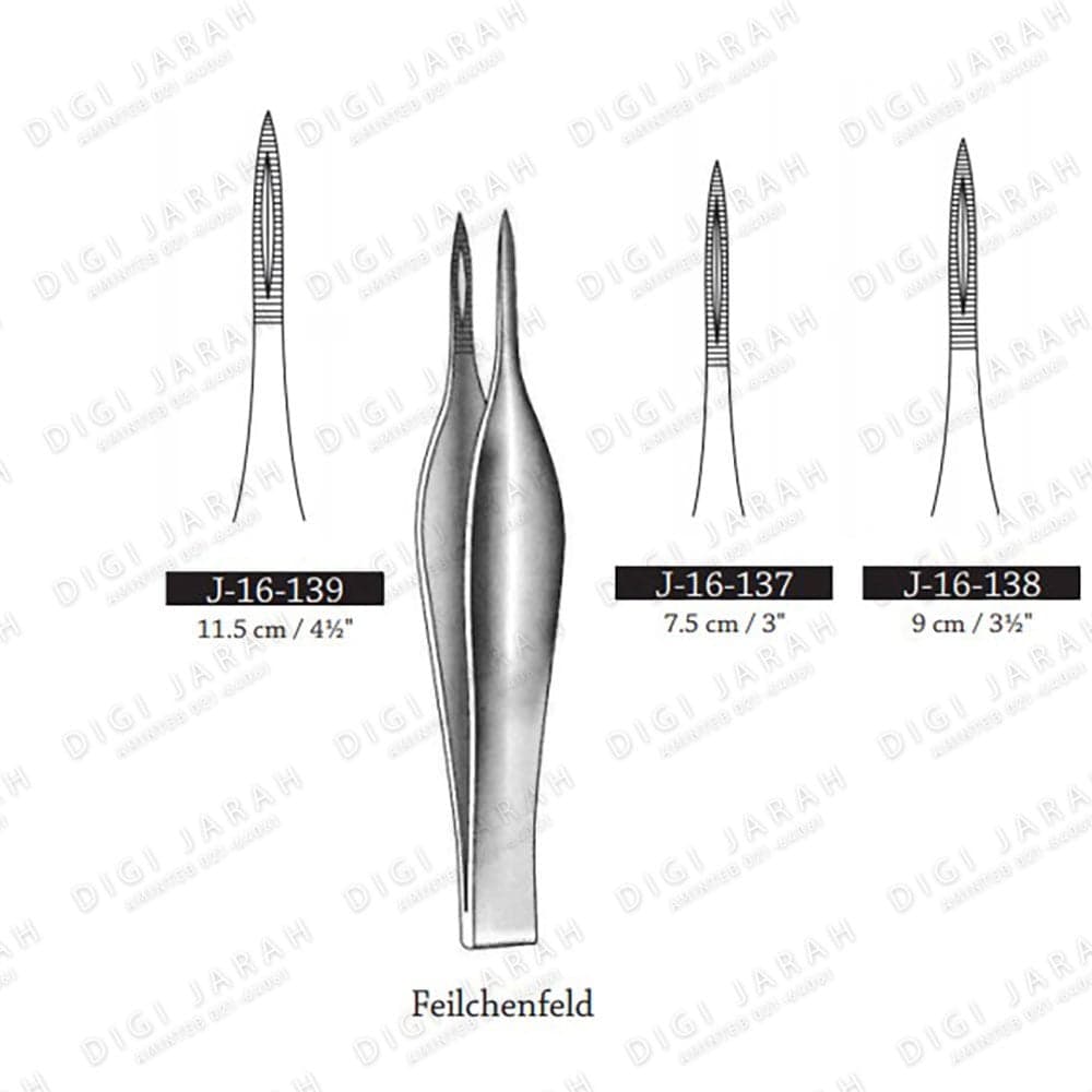 پنست ساده J-16-137 surgicon 7.5/9cm