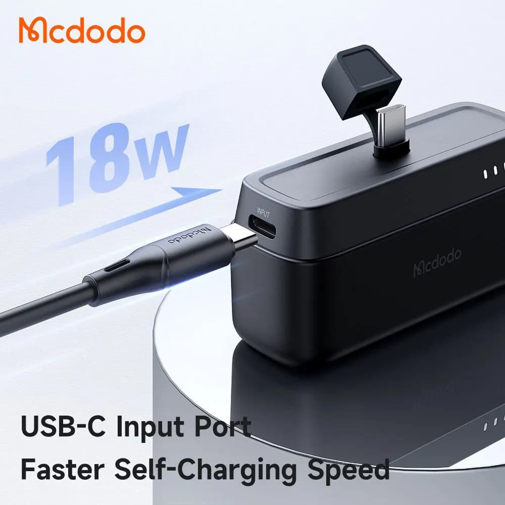 پاوربانک تایپ سی مک دودو مدل MC-630 ظرفیت 5000 میلی آمپر ساعت 20 وات — تصویر ۵