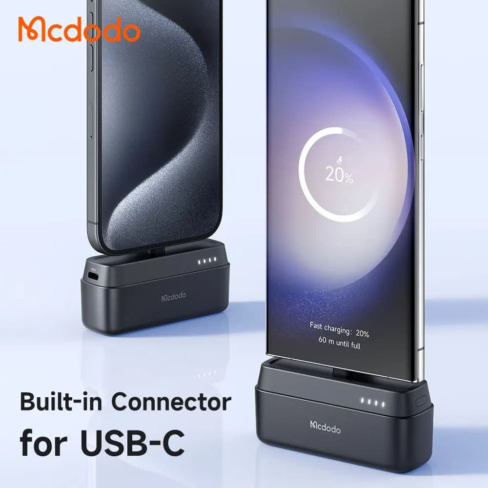 پاوربانک تایپ سی مک دودو مدل MC-630 ظرفیت 5000 میلی آمپر ساعت 20 وات — تصویر ۳