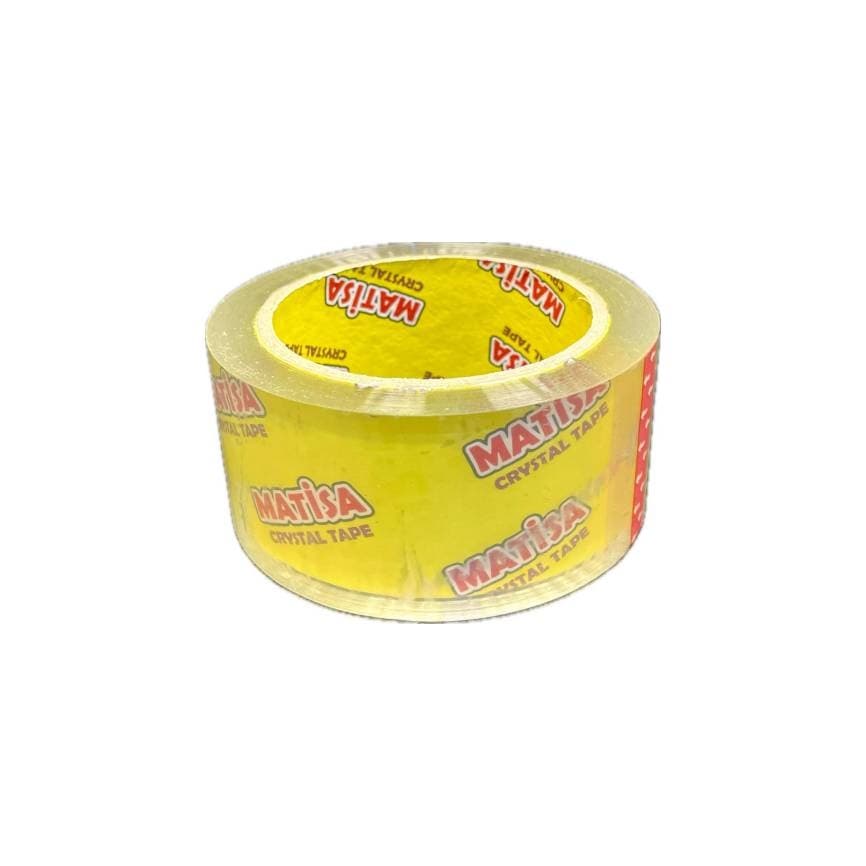 چسب پهن ۹۰ یارد ماتیسا زرد ۳۵ میکرون بسته ۶ عددی Matisa