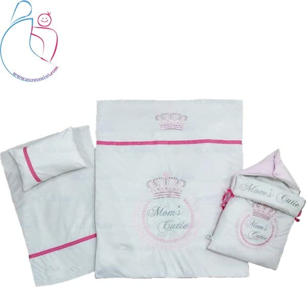 سرویس خواب 4 تکه مخمل مامزکیوتی (momscutie) مدل تاج — تصویر ۳