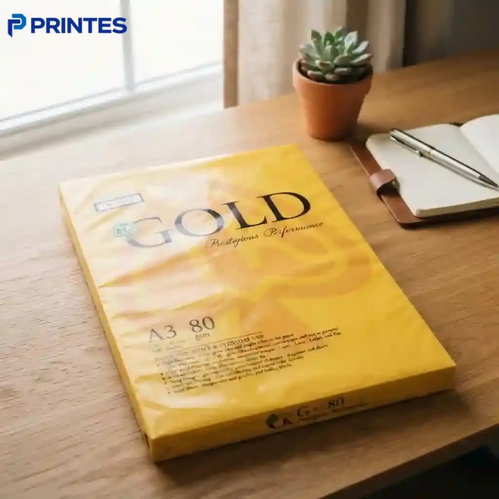 کاغذ A3 گلد (Gold) ۸۰ گرم بسته 500 عددی