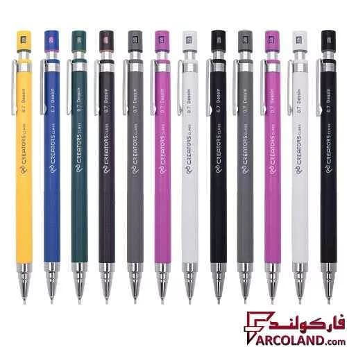 مداد نوکی 0.7 میلی متری دسین کریتورز کلاس Dessin MP-DA1001 بسته 12 عددی