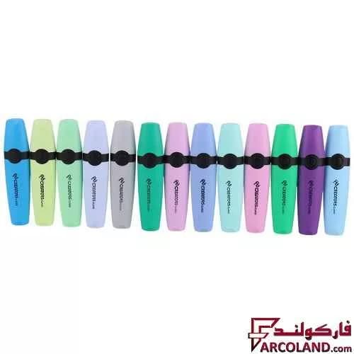 ماژیک هایلایتر کریتورز کلاس Creators Class Lumo HLV-24 بسته 24 عددی — تصویر ۳