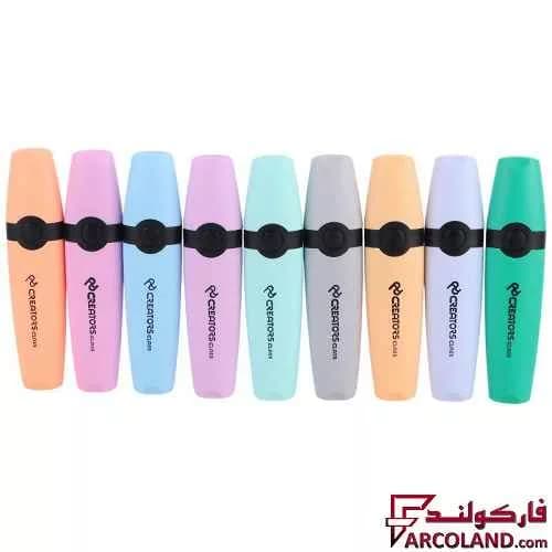 ماژیک هایلایتر کریتورز کلاس Creators Class Lumo HLV-18 بسته 18 عددی — تصویر ۳