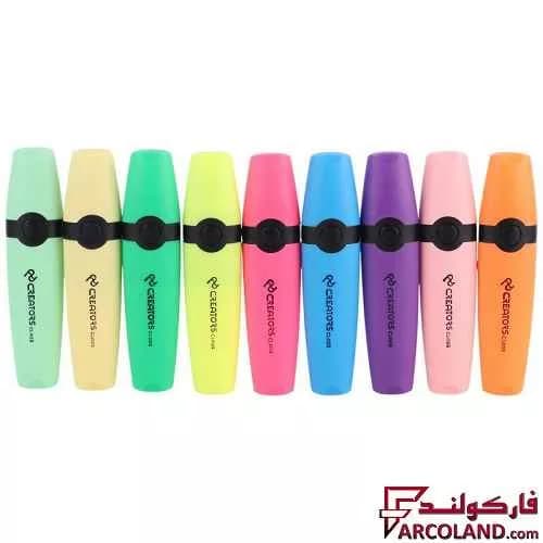 ماژیک هایلایتر کریتورز کلاس Creators Class Lumo HLV-18 بسته 18 عددی — تصویر ۲