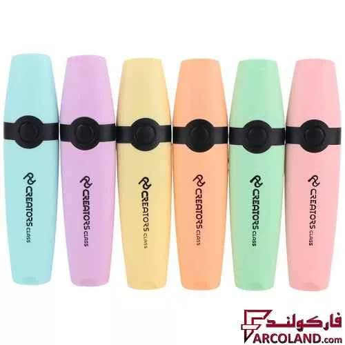 ماژیک هایلایتر لومو پاستیلی کریتورز کلاس Creators Class Lumo Pastel HLP
