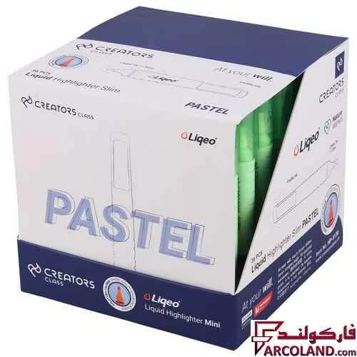ماژیک هایلایتر مایع اسلیم پاستیلی کریتورز کلاس Creators Class H-3130 بسته 36 عددی — تصویر ۴