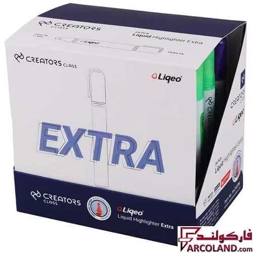 ماژیک هایلایتر مایع اکسترا کریتورز کلاس Creators Class H-2127A بسته 24 عددی — تصویر ۶